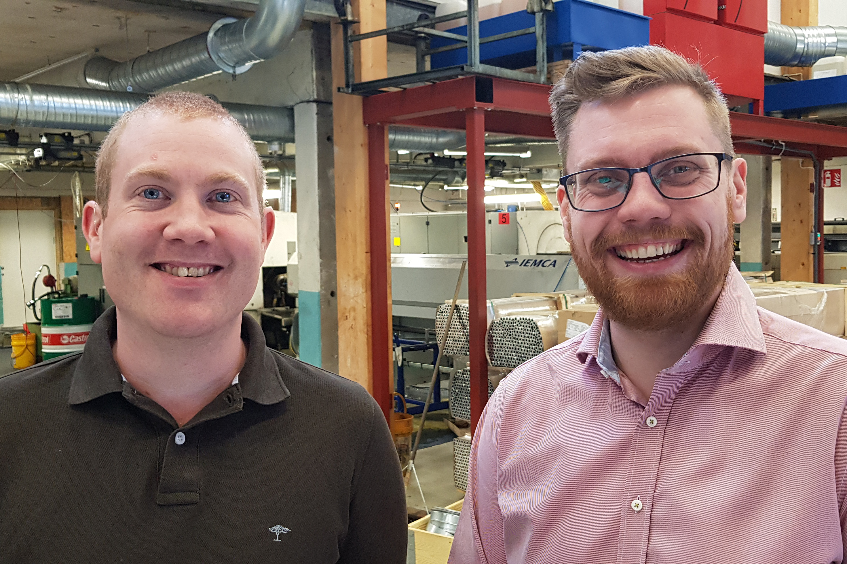 Årets företagare är Joel och Patrik Isaksson på Isakssons metallindustri.