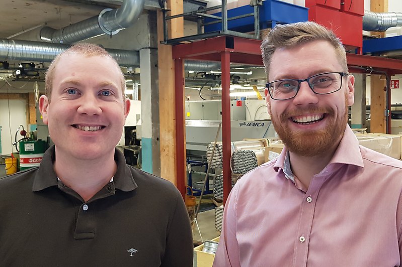 Årets företagare är Joel och Patrik Isaksson på Isakssons metallindustri.